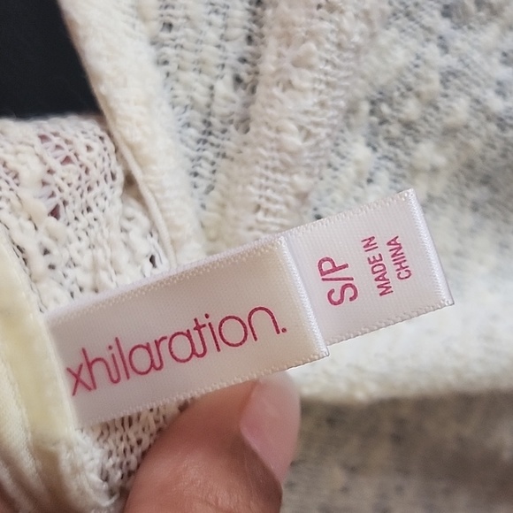 Cream knit top - small - Picture 4 of 5